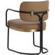 Jalen Milliken Cognac Dining Armchair